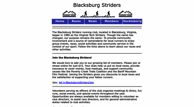 blacksburgstriders.com