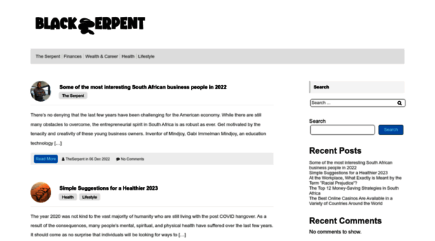 blackserpent.co.za