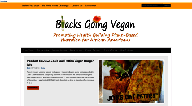 blacksgoingvegan.com