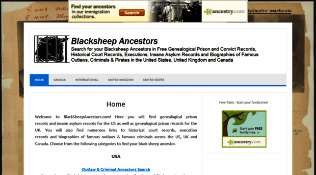 blacksheepancestors.com