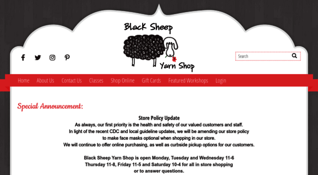 blacksheepyarnshop.com