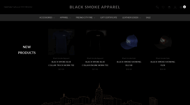 blacksmokeapparel.com