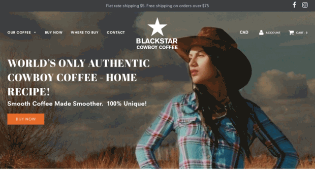 blackstarcowboycoffee.com