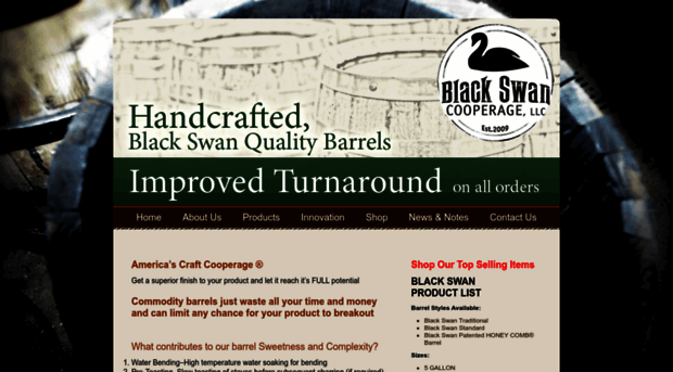 blackswanbarrels.com