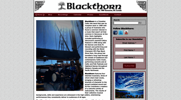 blackthornband.com