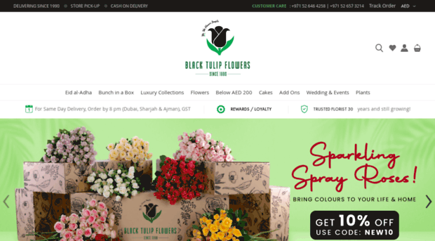 blacktulipflowers.com