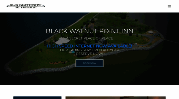 blackwalnutpointinn.com