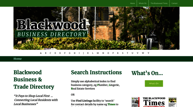 blackwoodbusinessdirectory.com.au