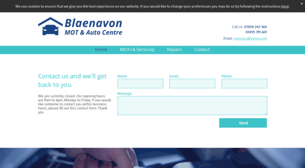 blaenavonmotandautocentre.co.uk