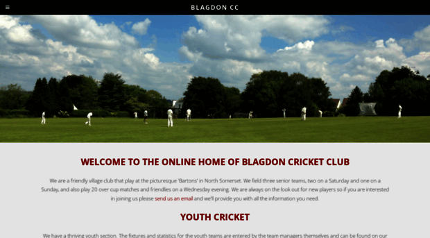 blagdoncricketclub.com