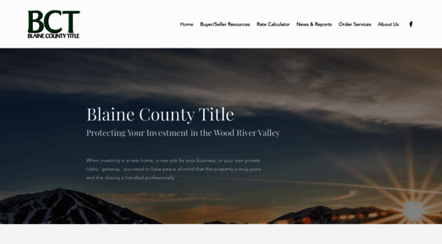 blainecountytitle.com