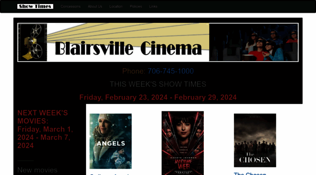 blairsvillecinema.com