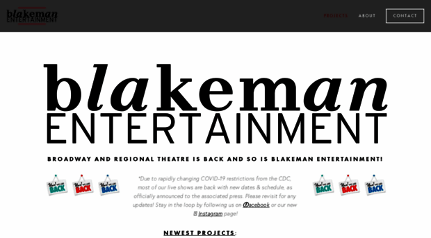 blakemanentertainment.com