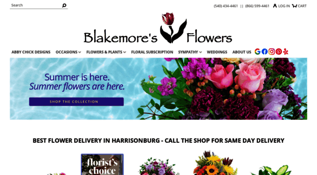 blakemoresflowers.com