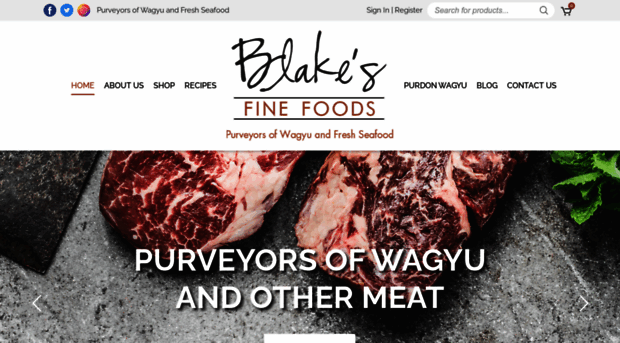 blakesfinefoods.co.za