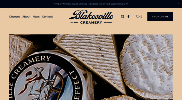 blakesvillecreamery.com