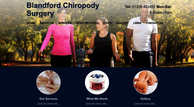 blandfordchiropody.co.uk