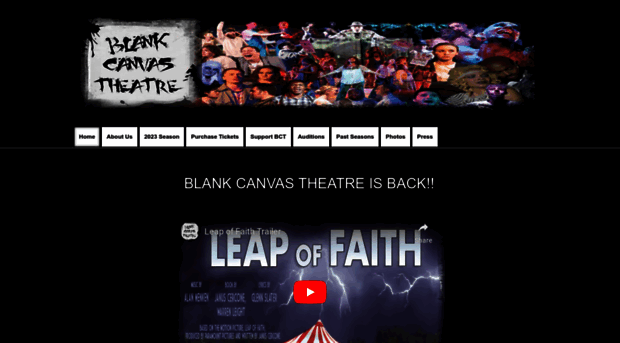 blankcanvastheatre.com