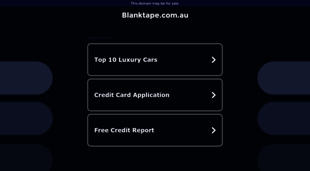 blanktape.com.au