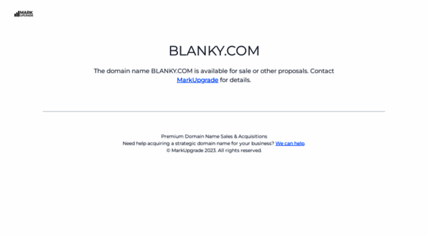 blanky.com