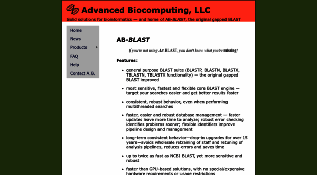 blast.advbiocomp.com