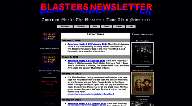 blastersnewsletter.com