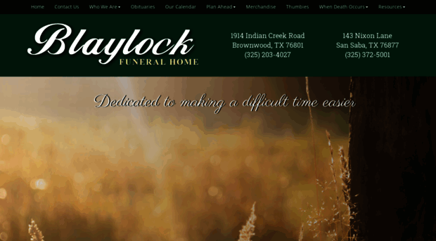 blaylockfuneralhome.com