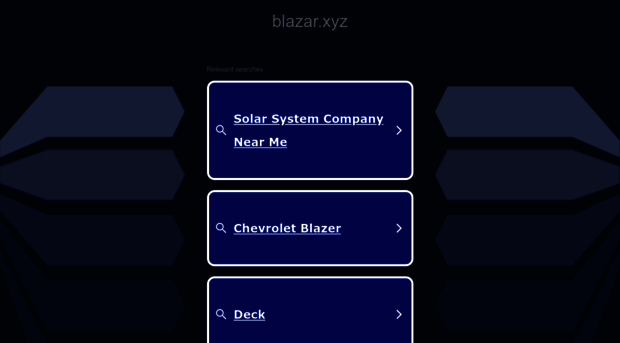 blazar.xyz