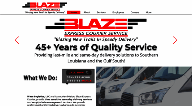 blazecourier.com