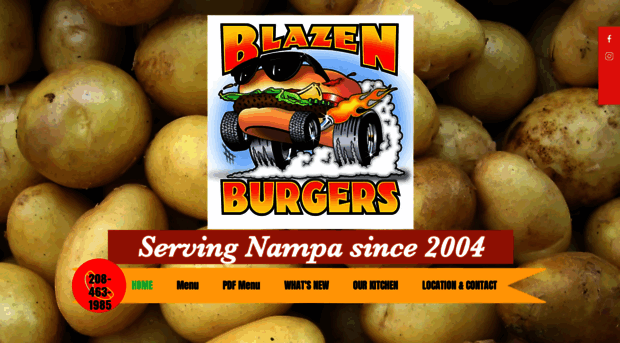 blazenburgers.com