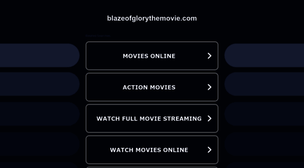 blazeofglorythemovie.com