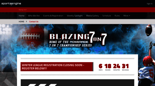 blazing7on7.com