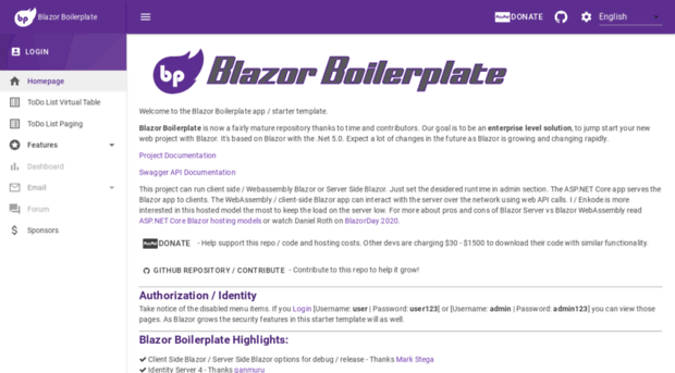 blazorboilerplate.com