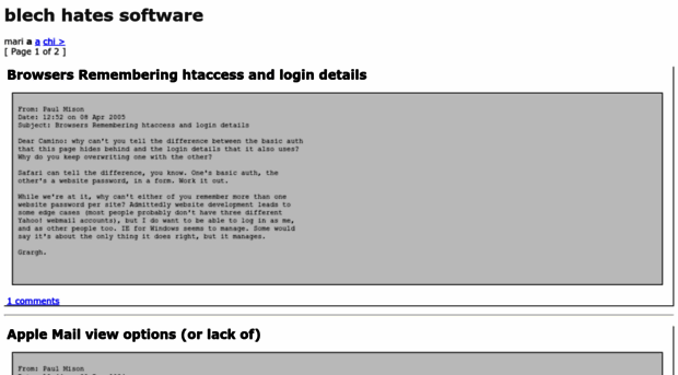 blech.hates-software.com