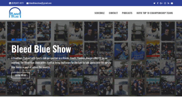 bleedblueshow.com