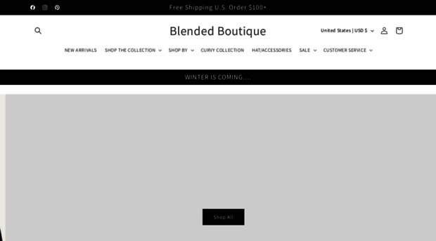 blendedboutiques.com