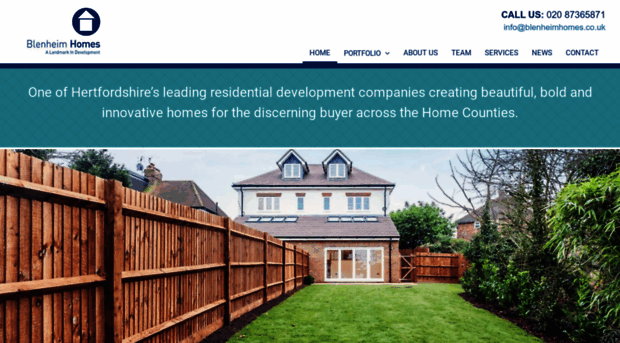 blenheimhomes.co.uk