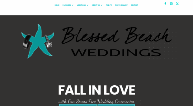 blessedbeachweddings.com