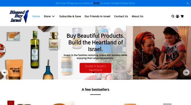 blessedbuyisrael.com