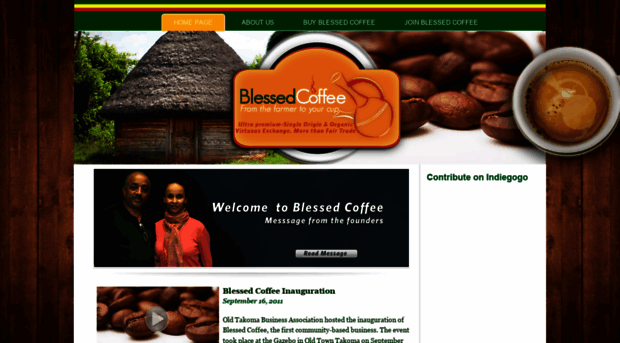 blessedcoffee.us