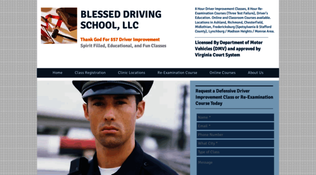 blesseddrivingschool.com