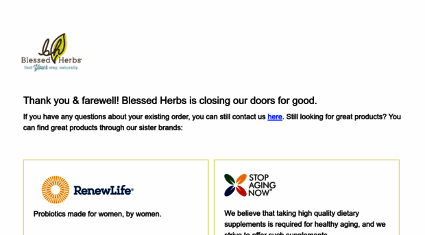 blessedherbs.com