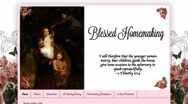 blessedhomemaking.com