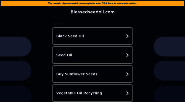 blessedseedoil.com