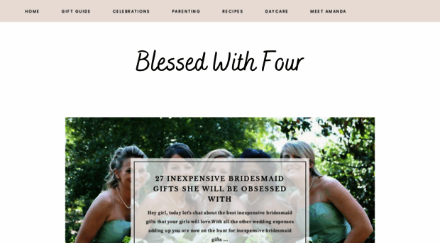 blessedwithfour.com