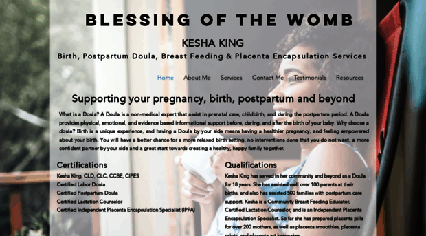 blessingofthewomb.com