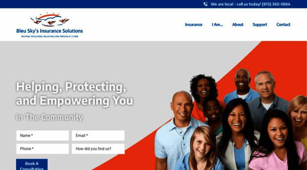bleuskysinsurance.com