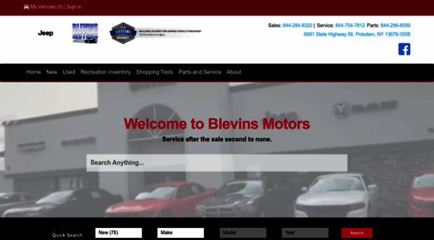 blevinsmotors.net