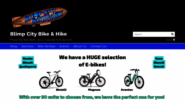 blimpcitybikeandhike.com