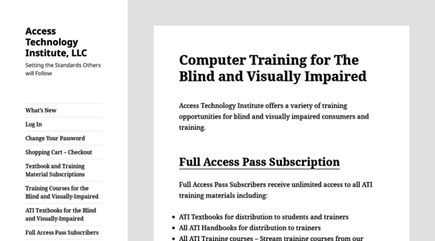 blind.training